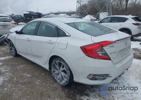 2020 Honda Civic Sport from USA, damaged, VIN 2HGFC2F80LH533963